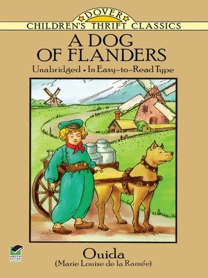 cover image of A Dog of Flanders